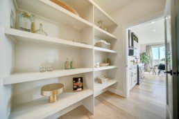 walk through pantry in the midland Showhome in rosewood