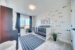 baby room in the midland by western living homes in rosewood