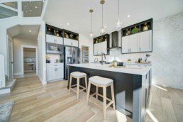 modern kitchen in the midland by western living homes