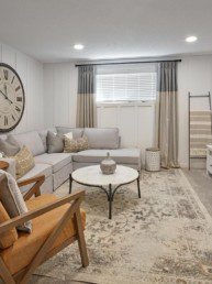 Rosewood virginia townhome basement