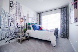 Bedroom in Landmark Homes' The Orlando Showhome in Rosewood