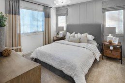 Virginia townhome master bedroom